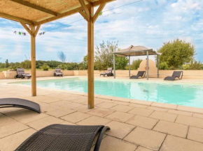 Отель Beautiful Villa in Saint Nexans with Private Heated Pool  Сен-Нексан